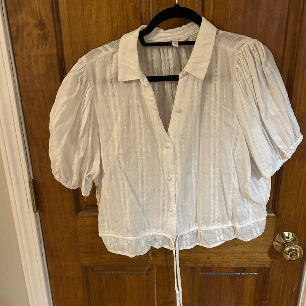Elegant White Women's Top